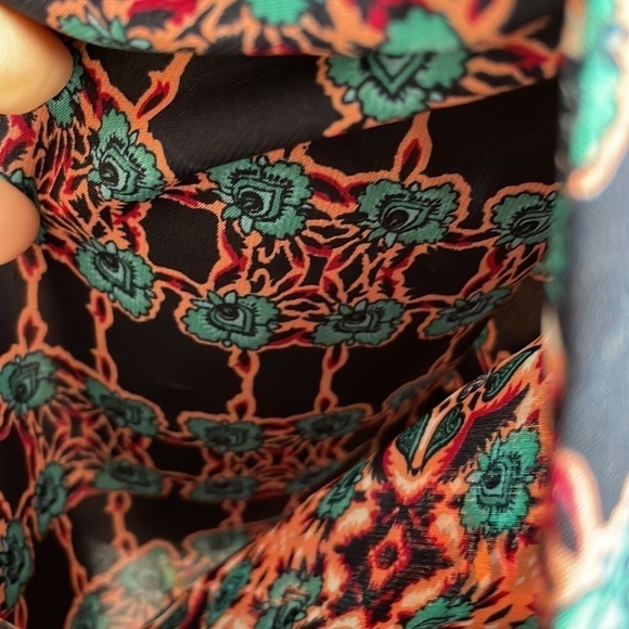 Raga Bohemian Romper Blue Red Size Large L - Picture 10 of 17